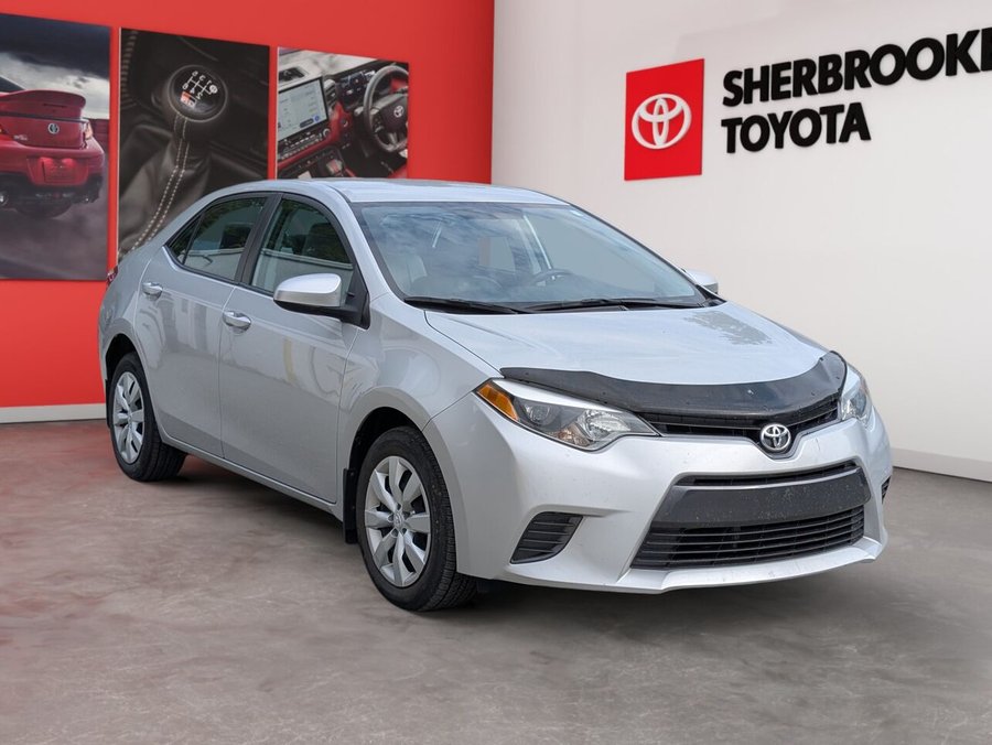 2016 Toyota Corolla LE/SIÈGES CHAUFFANTS/CAMÉRA DE RECUL/BLUETOOTH/AC/ Silver