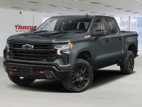 CHEVROLET Silverado 1500 LT Trail Boss cabine multiplace 4RM 157 po 2026 Gris cyprès