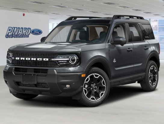2026 Ford Bronco Sport Outer Banks Carbonized Grey Metallic
