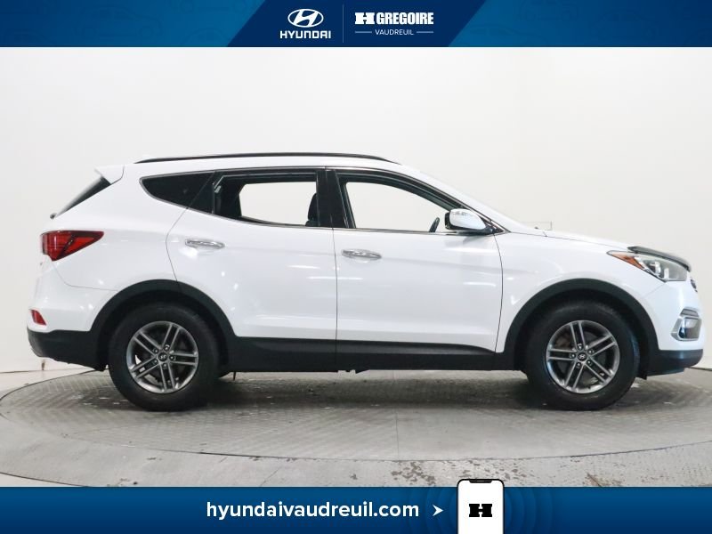2018 Hyundai Santa Fe White Laval - photo #12