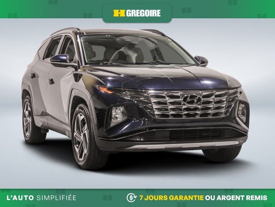 Hyundai Tucson Luxury AWD AUTO AC CUIR TOIT NAV MAGS CAM RECUL BL 2024 Bleu