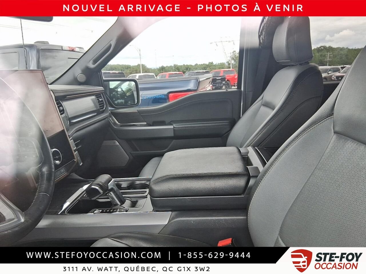 2024 Ford F-150 Lightning LARIAT LONG RANGE White Québec - photo #5