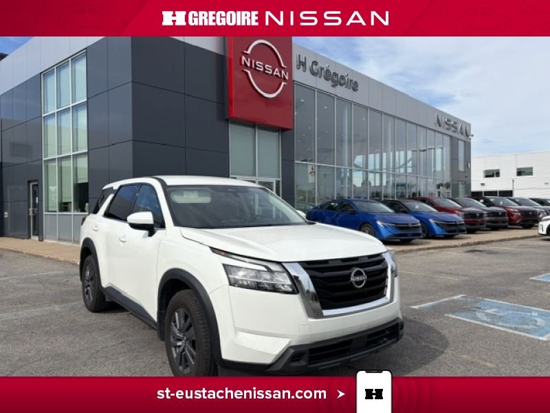 Nissan Pathfinder SR4706 | SV DEM. A DISTANCE SIEGES CHAUFFANTS APPLE CARPLAY 2022 Blanc Laval - photo #0