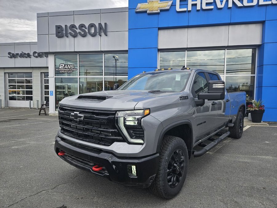 Chevrolet Silverado 2500HD LT cabine multiplace 4RM 172 po 2026 Noir