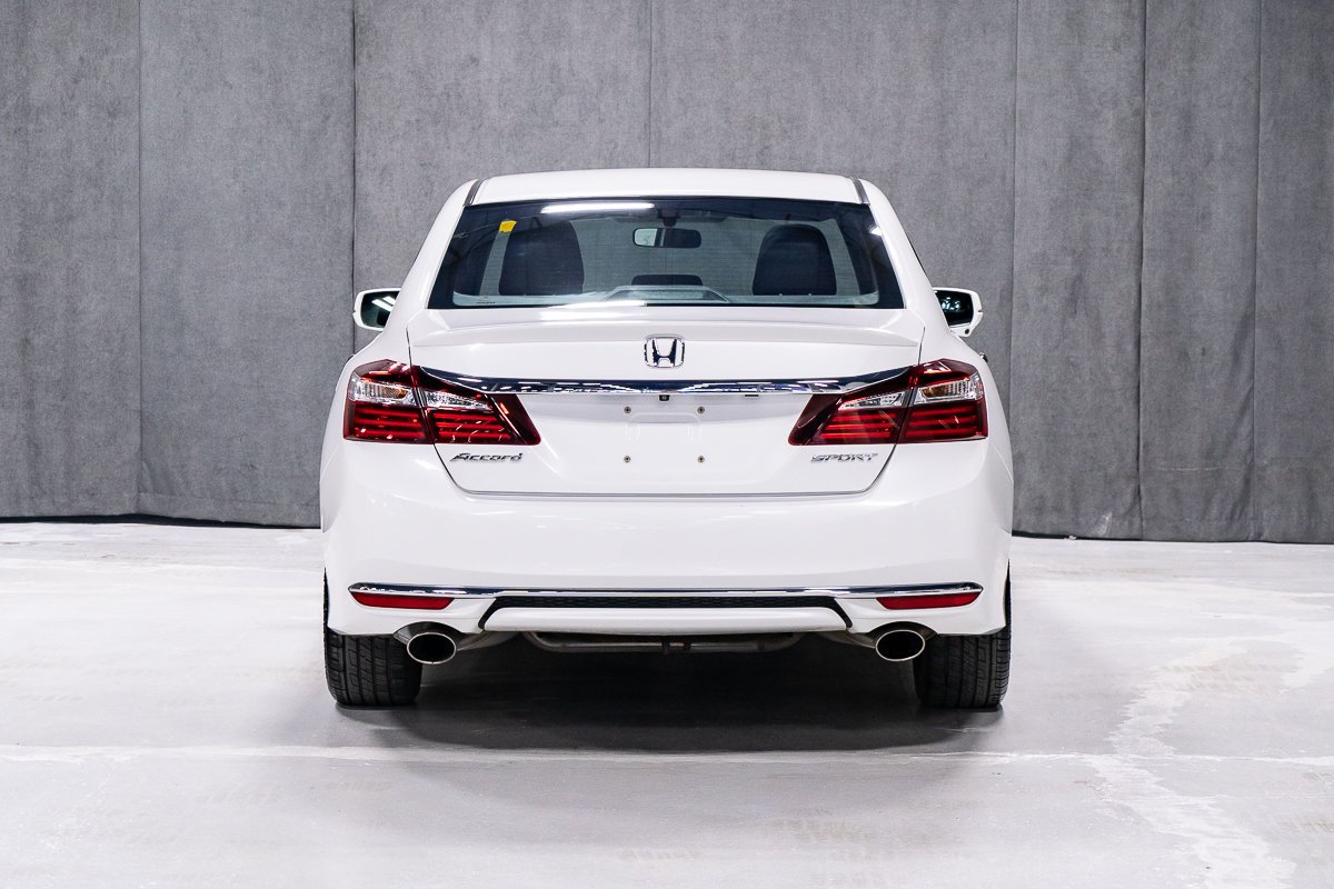 2017 Honda Accord Sedan SPORT White Montreal - photo #4