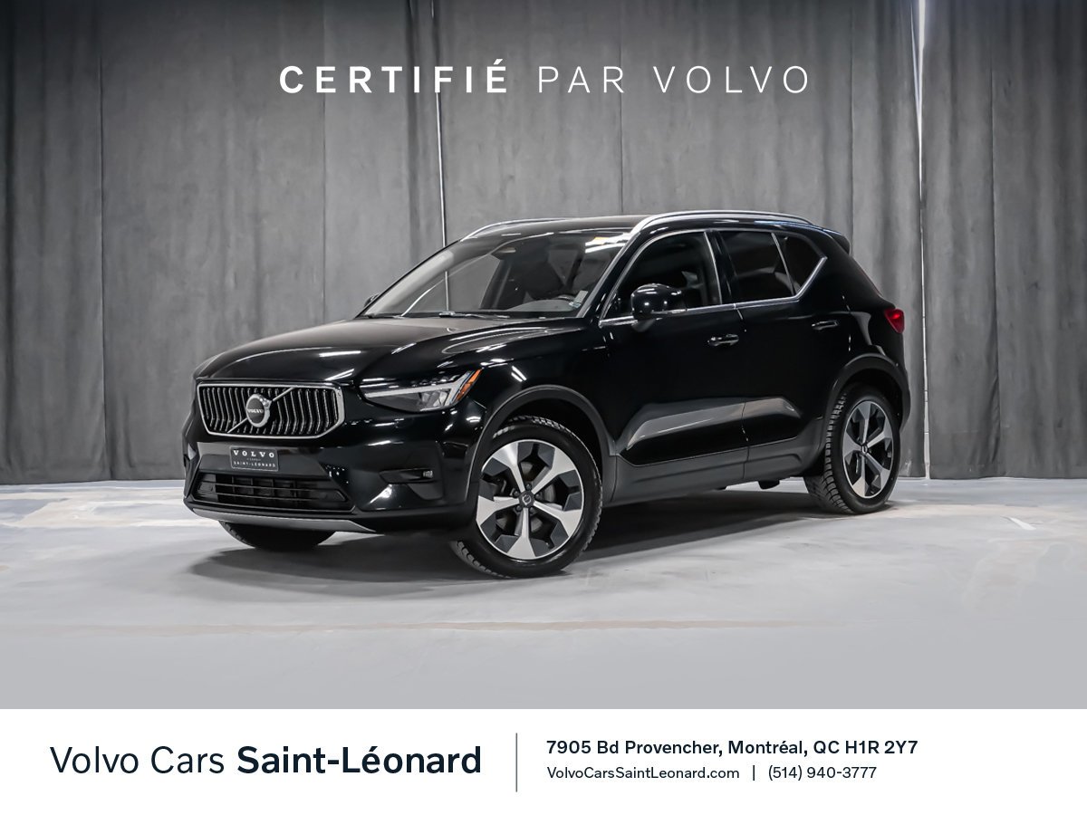 Volvo XC40 B5 PLUS BRIGHT 2023 Noir Montréal - photo #0