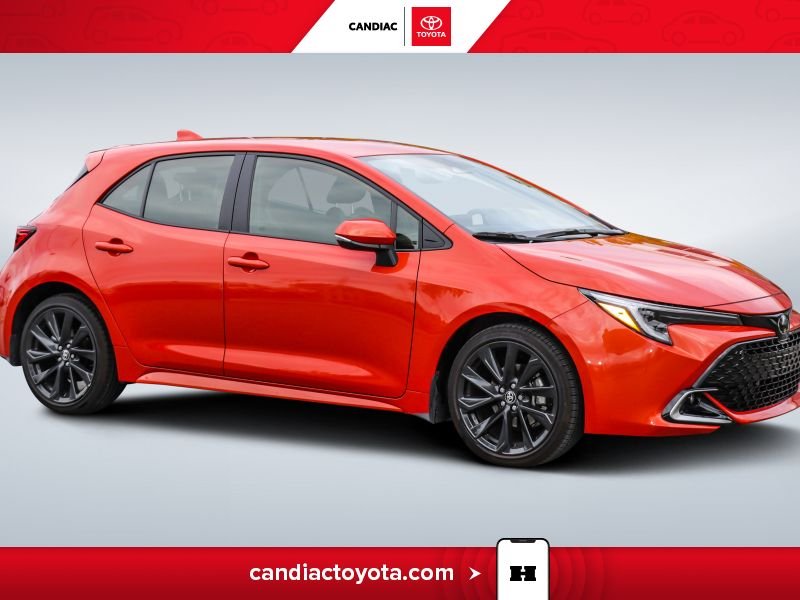 Toyota Corolla CVT HB XSE - BAS KM - MAGS 2025 Orange
