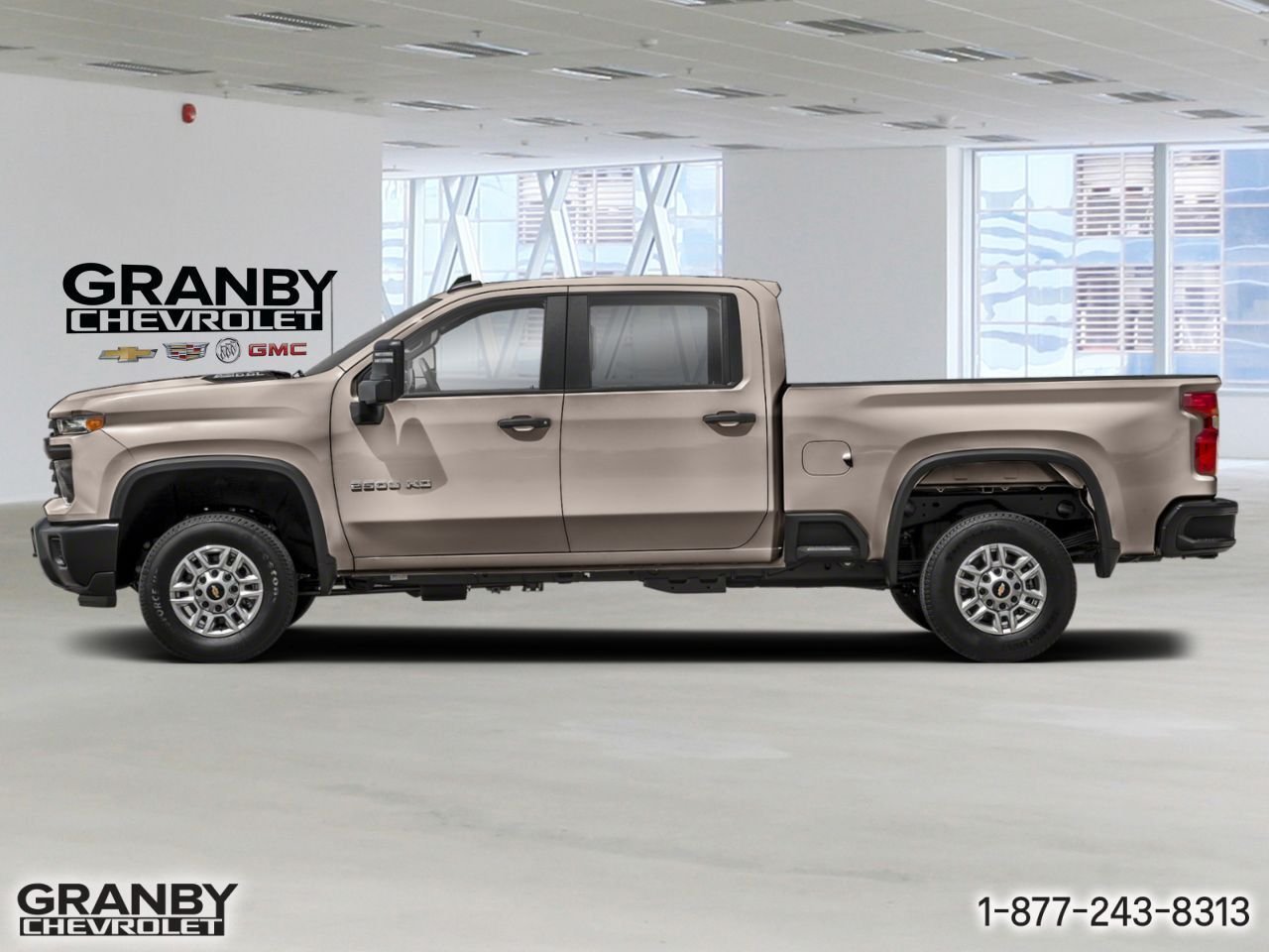 2026 CHEVROLET CHEVROLET K2500 HD SILVERADO CREW CAB K2500 HD SILVERADO CREW CAB CUSTOM L/BOX DURAMAX (1CX) | 26-1116 WHITE SANDS Granby - photo #1