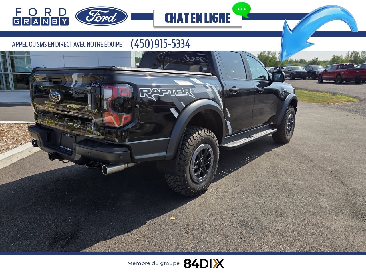 Ford RANGER 2024 Noir Granby - photo #6