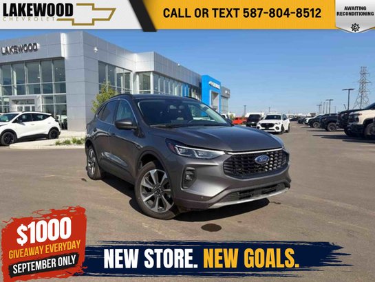 2024 Ford Escape Platinum 301A AWD 2.0L EcoBoost | Heated Leather Bucket Seats Grey