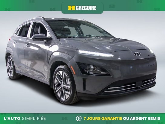 2022 Hyundai Kona PREFERRED AUTO A/C MAGS CAM RECUL BLUETOOTH Grey
