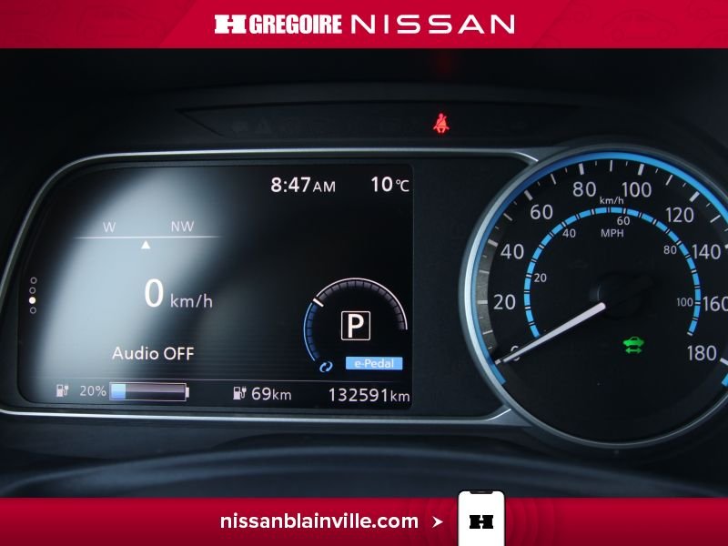 2019 Nissan Leaf Red Saint-Eustache - photo #15