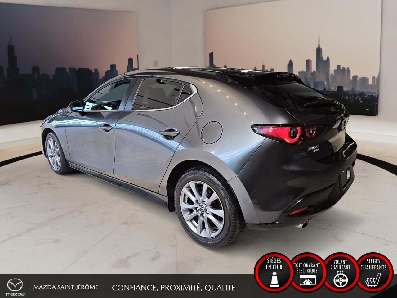 2022 Mazda Mazda3 Sport Grey Sainte-Agathe-des-Monts - photo #9