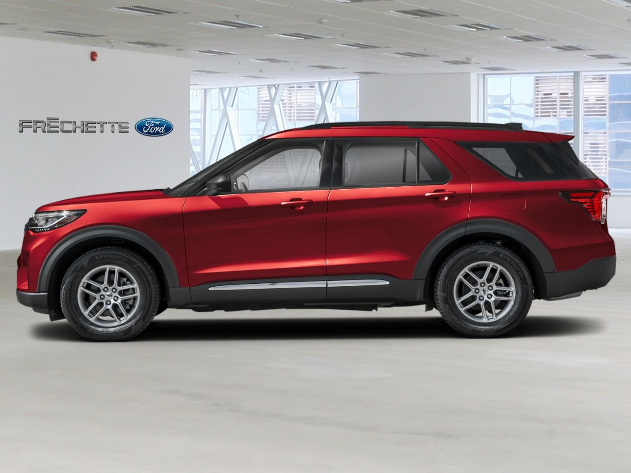 Ford Explorer 2027 Rouge rubis métallisé teinté verni Montmagny - photo #1