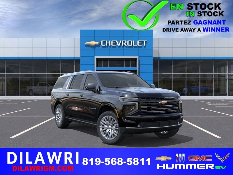 CHEVROLET Suburban High Country 4 portes 4RM 2026 Noir Gatineau - photo #0