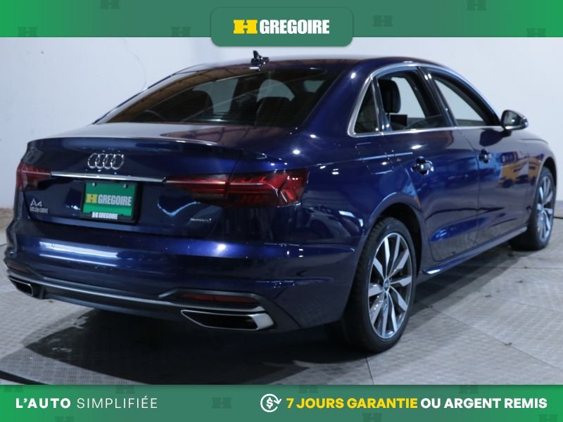 Audi A4 2021 Bleu Blainville - photo #8