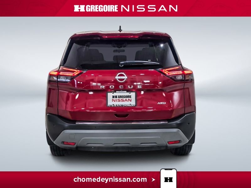 2023 Nissan Rogue Red Saint-Eustache - photo #7