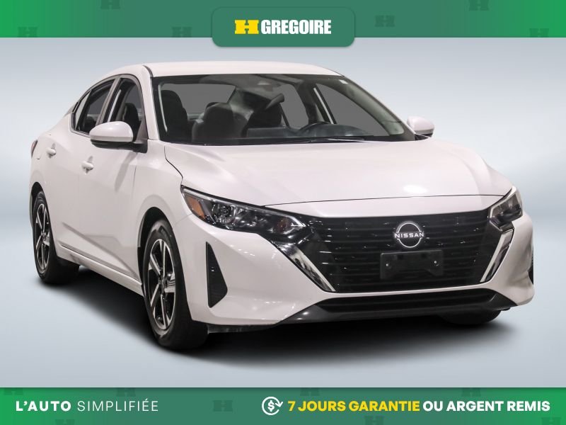 Nissan Sentra SV AUTO A/C GR ELECT MAGS CAM RECUL BLEUTOOTH 2024 Blanc
