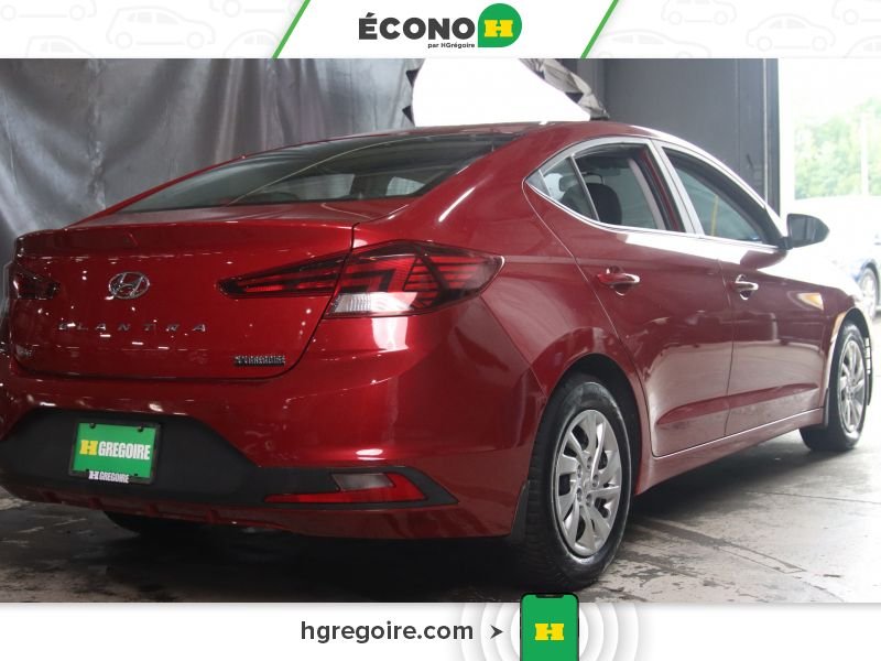 Hyundai Elantra 821042 | ESSENTIAL AUTO A/C GR ELECT CAMERA RECUL 2019 Rouge Laval - photo #6
