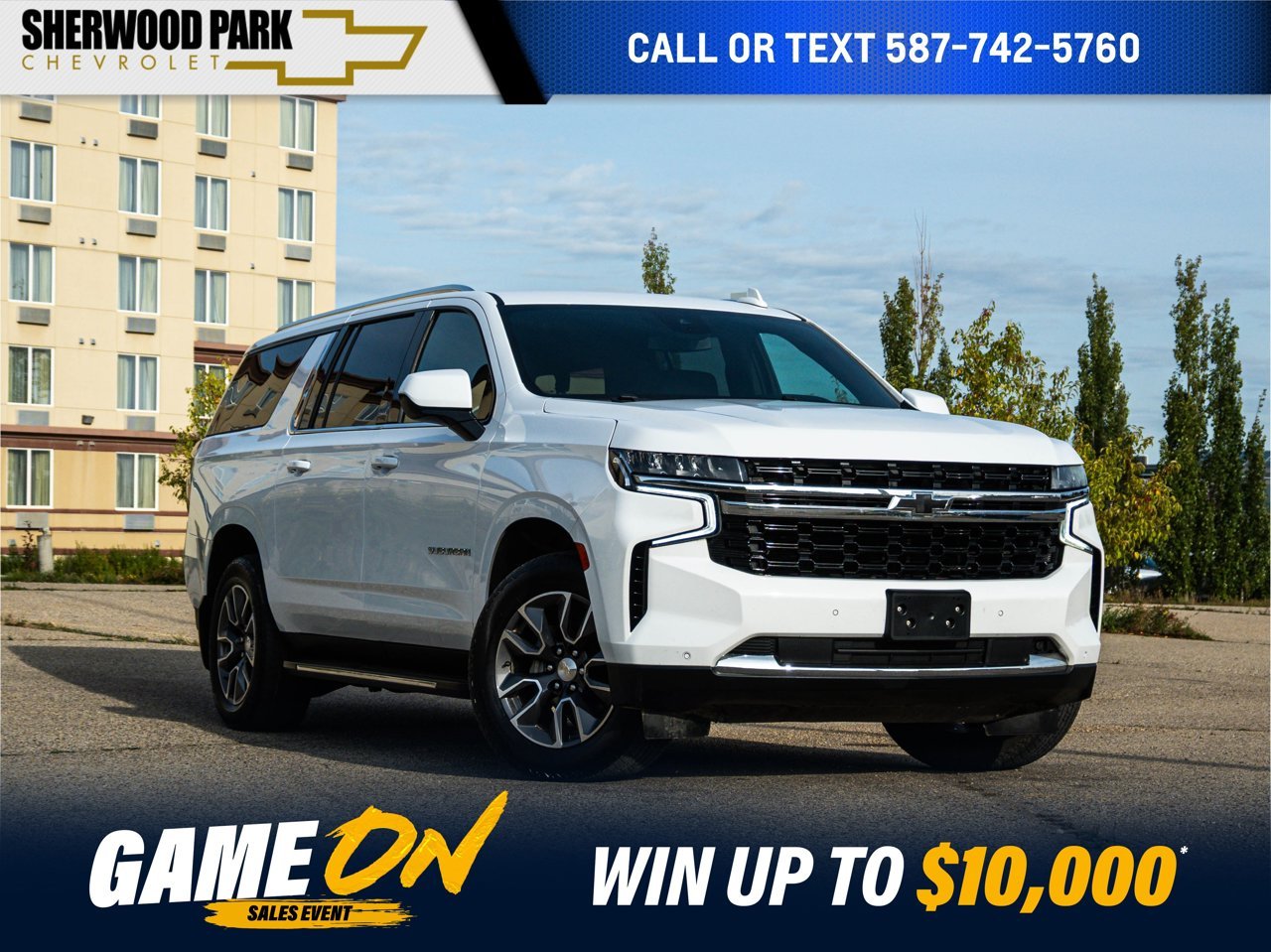2023 Chevrolet Suburban 4WD 4dr LS White Sherwood Park - photo #0