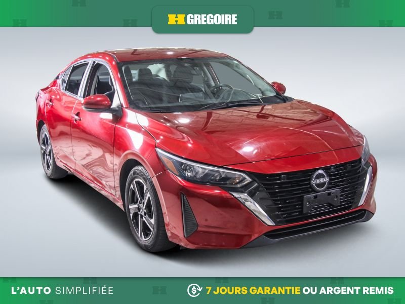 Nissan Sentra SV AUTO A/C MAGS CAM RECUL BLUETOOTH 2024 Rouge