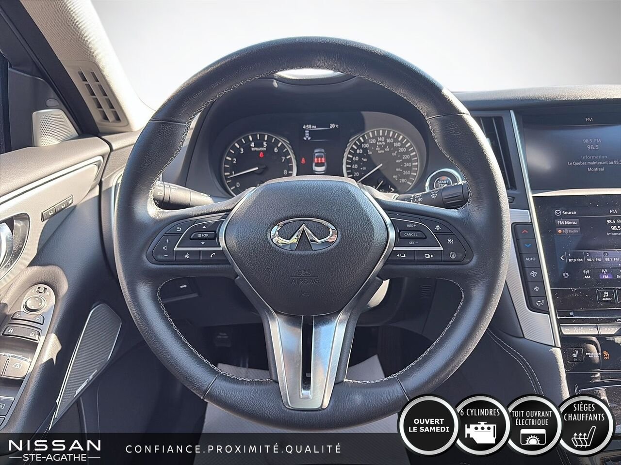 INFINITI Q50 2024 Noir Ste-Agathe des Monts - photo #10