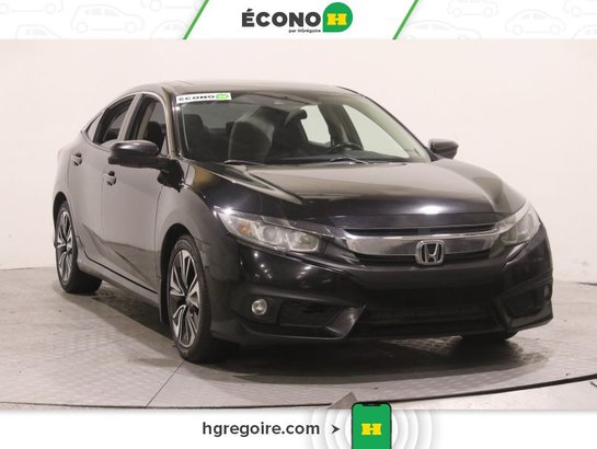 2018 Honda Civic EX-T TOIT GR ÉLEC A/C BLUETOOTH CAMÉRA MAGS Black