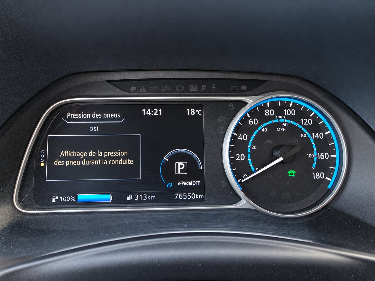 Nissan LEAF 2020 Gris Val-David - photo #12