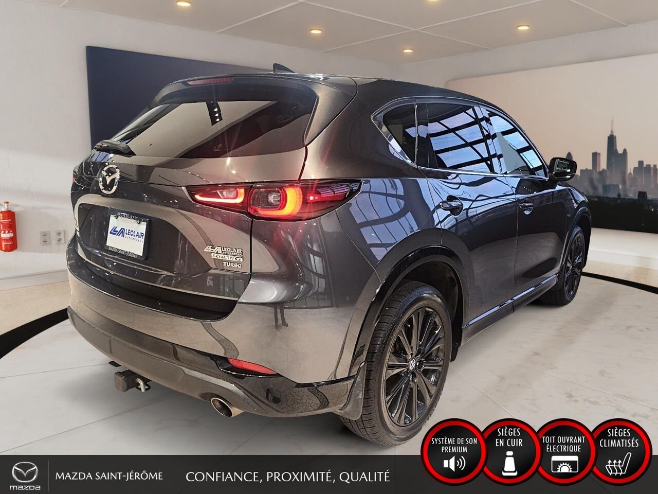Mazda CX-5 2023 Gris Saint-Jérôme - photo #5