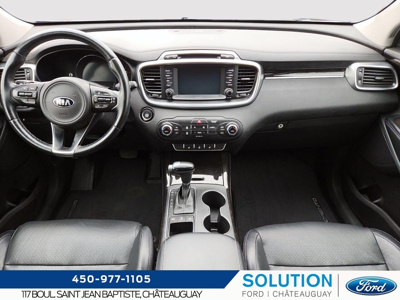 Kia Sorento EX AWD+2.0L+CUIR 2018 Brun Châteauguay - photo #9
