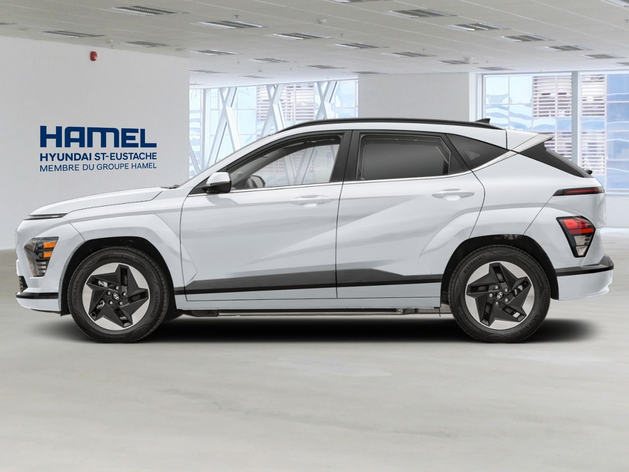 Hyundai Kona électrique 2026 Blanc Atlas Saint-Eustache - photo #1