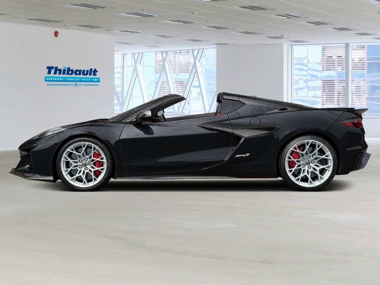 CHEVROLET Corvette ZR1 coupé 2 portes avec 3LZ 2027 Noir Sherbrooke - photo #1