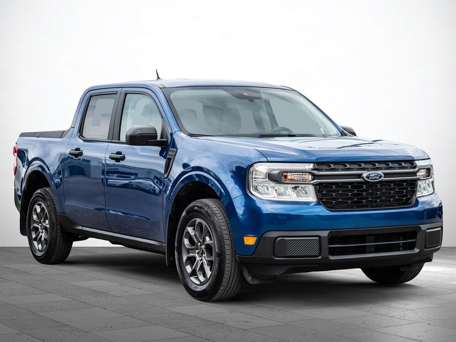 2023 Ford Maverick XLT SUPER CREW HYBRIDE ENSEMBLE REMORQUE ANTIVOL Blue