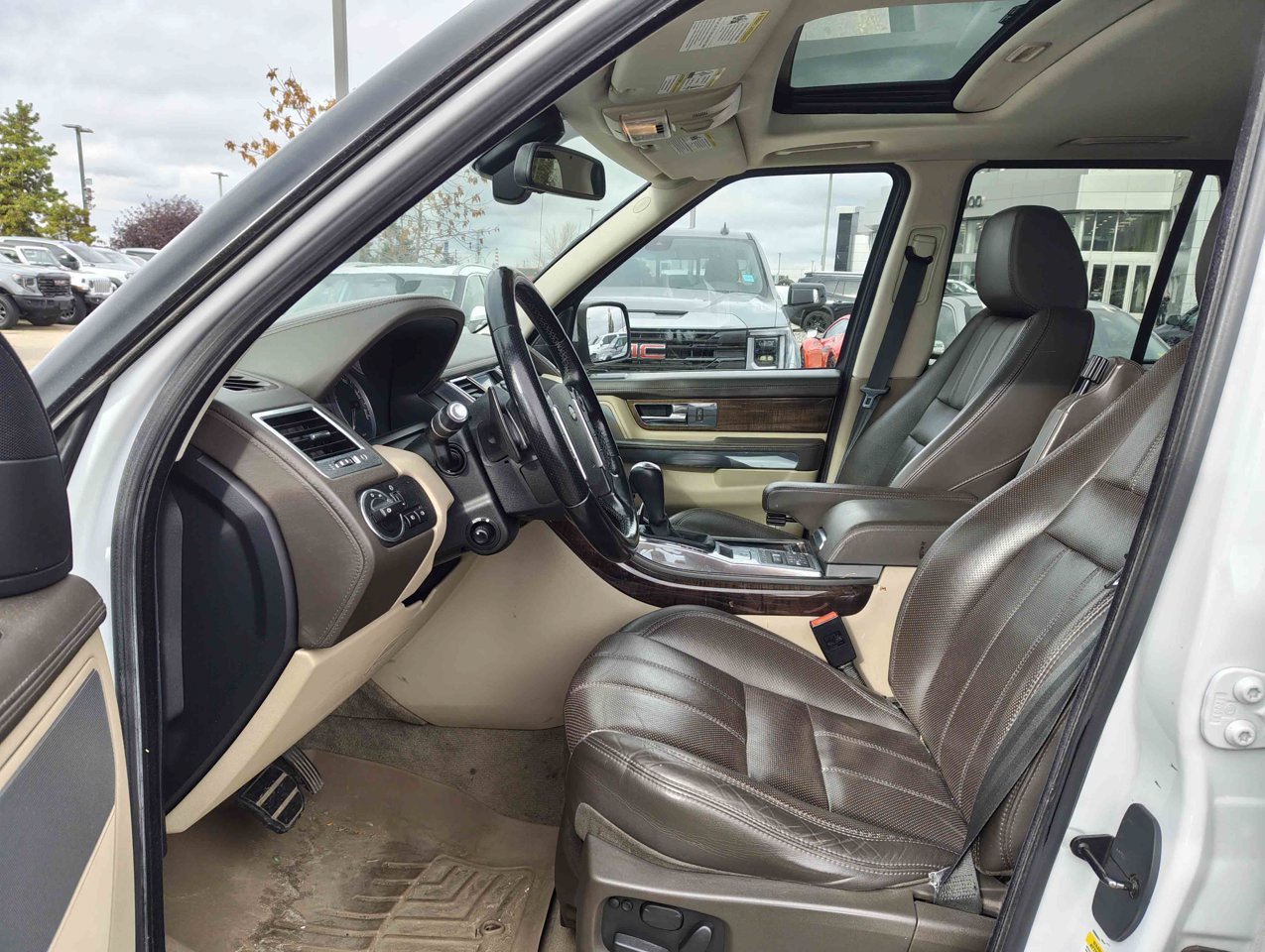 2012 Land Rover Range Rover Sport 4WD 4dr SC White Sherwood Park - photo #7