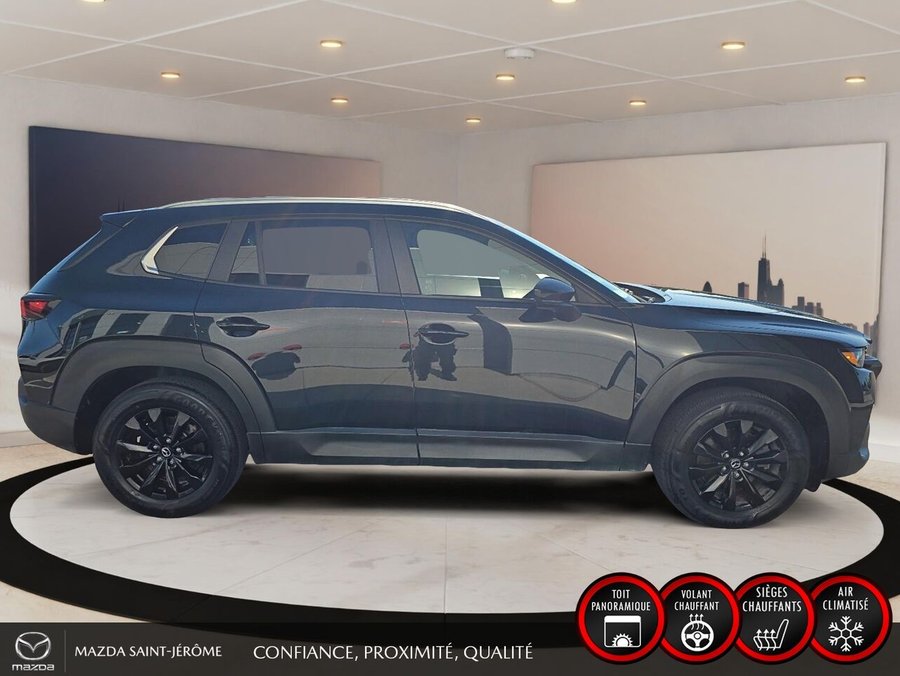 Mazda CX-50 GS-L | 1 PROPRIÉTAIRE | JAMAIS ACCIDENTÉ | TOIT PANORAMIQUE | CUIR | AWD 2025 Noir