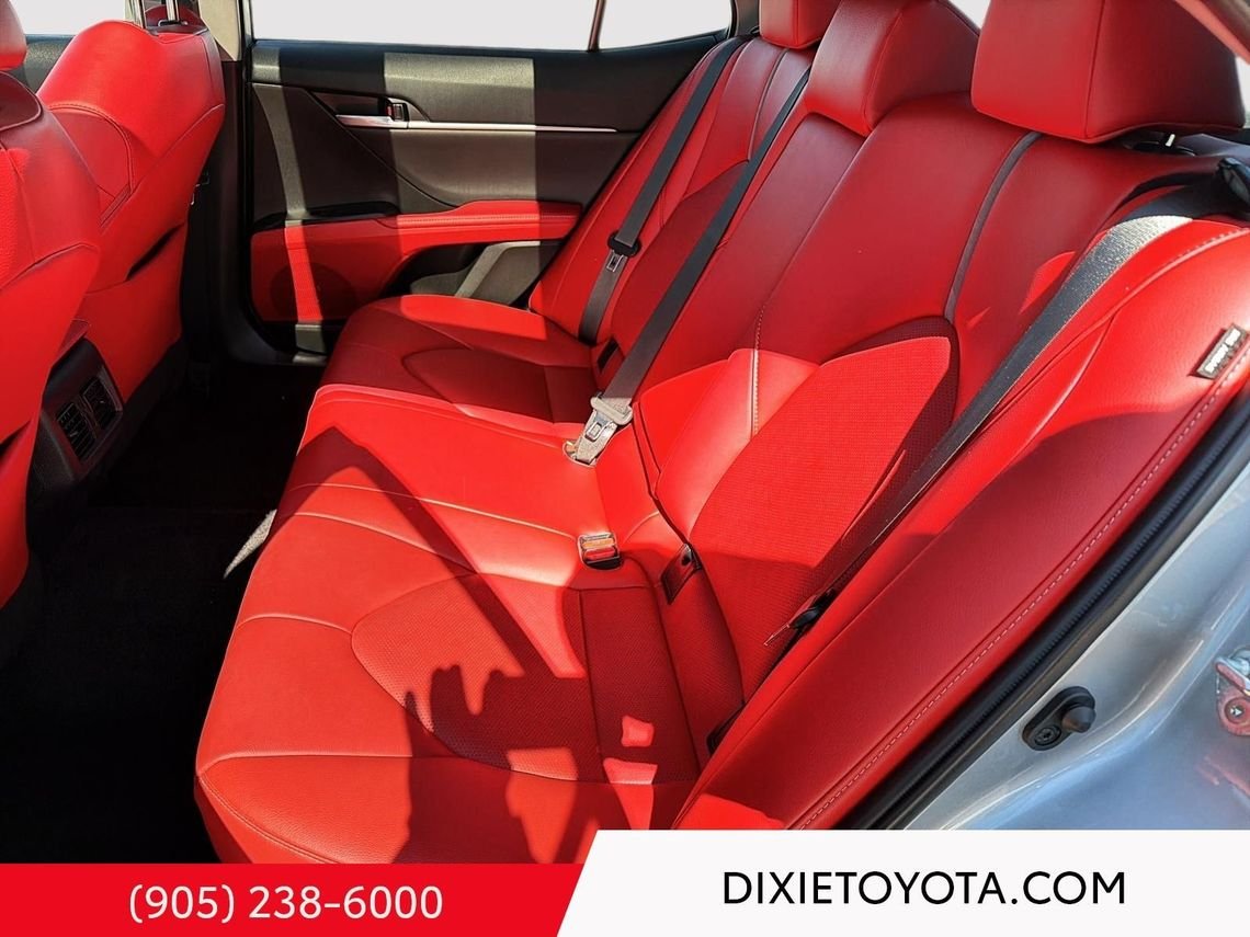 2023 Toyota Camry Power Sunroof, Leather Interior, Heated Seats, Alloy Wheels, Heated Steering Wheel, Bluetooth Celestial Silver Metallic With Black Roof Mississauga - photo #16