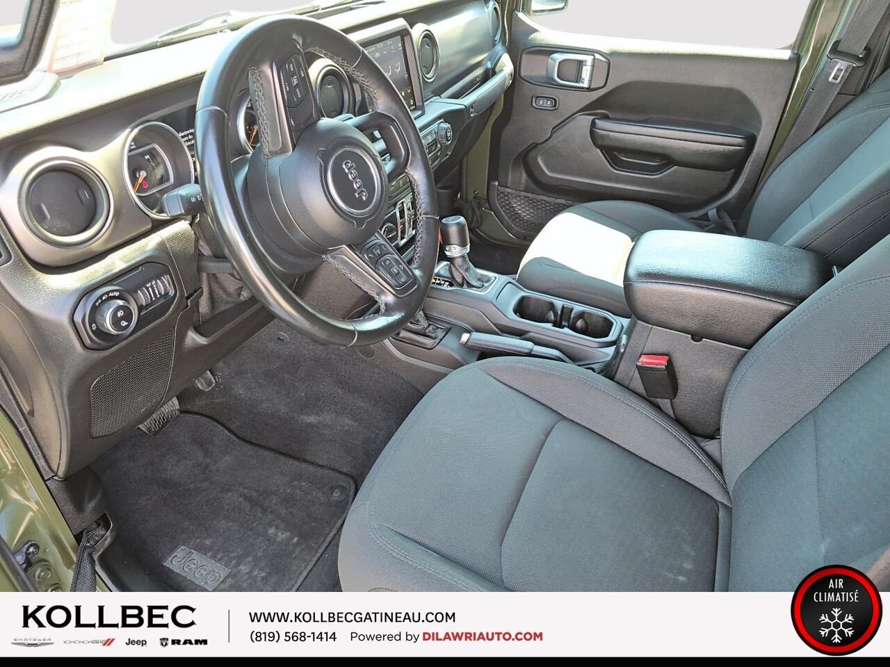 2022 JEEP GLADIATOR 261031 | Sport S 4x4 Green Gatineau - photo #24