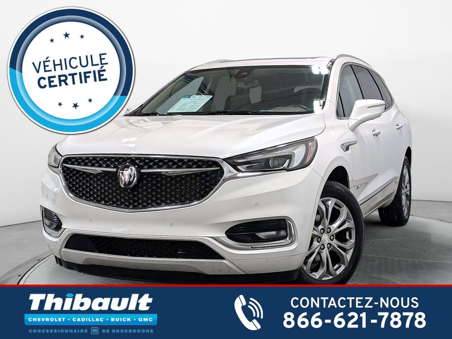 BUICK ENCLAVE Avenir 7 places Toit Ouvrant Moteur V6 3.6L 2021 Blanc
