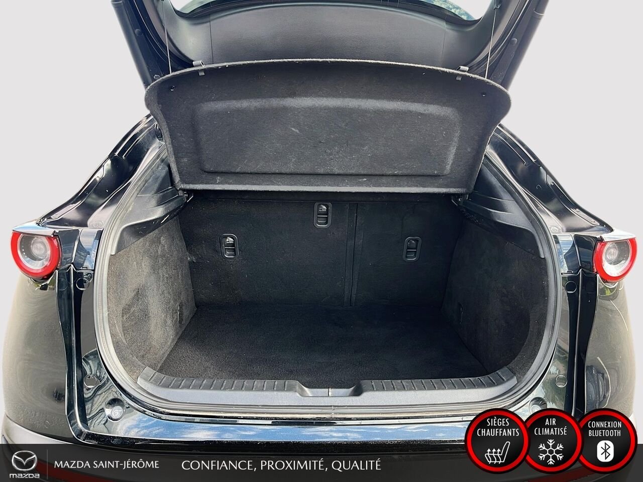 2023 Mazda CX-30 GT | CUIR | TOIT OUVRANT | NAVIGATION | AWD | CAMÉRA 360 Black Saint-Jérôme - photo #23