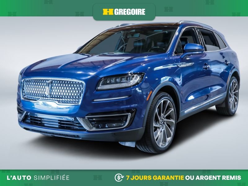 Lincoln Nautilus 2020 Bleu Saint-Eustache - photo #2