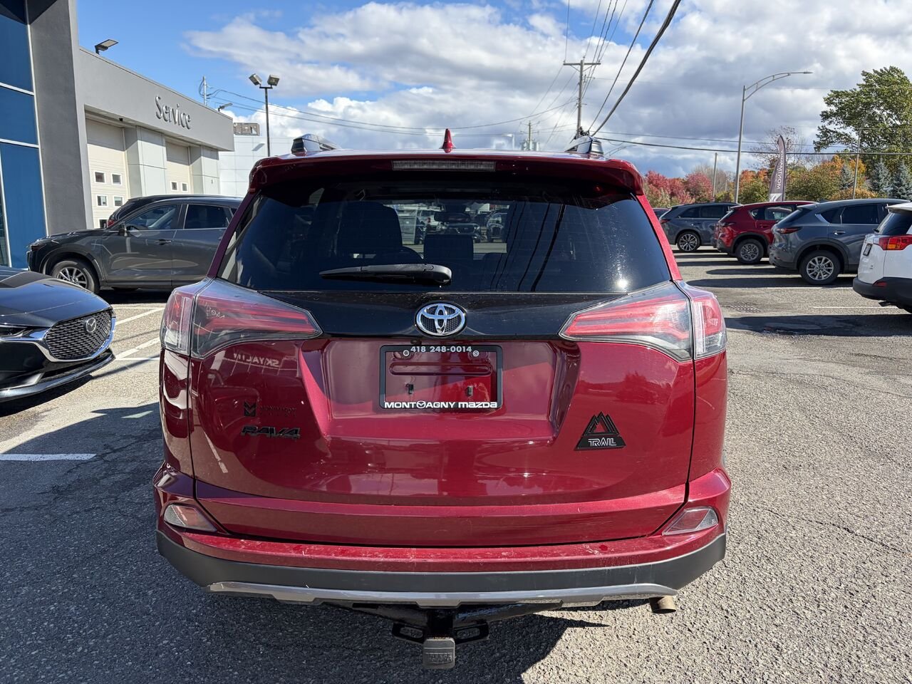Toyota RAV4 XLE TI 2018 Rouge Montmagny - photo #5