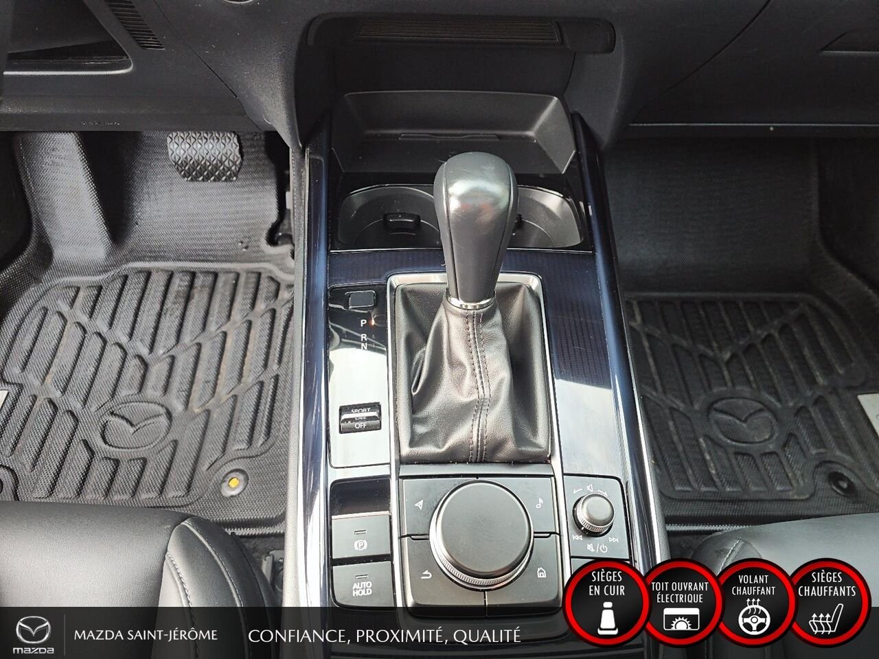 Mazda CX-30 GS LUXURY | 1 PROPRIÉTAIRE | JAMAIS ACCIDENTÉ | CUIR | TOIT OUVRANT | AWD 2025 Blanc Saint-Jérôme - photo #18
