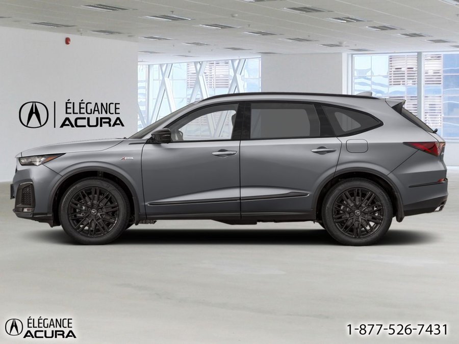 2026 ACURA MDX A-SPEC PLATINUM ÉLITE Liquid Carbon Metallic
