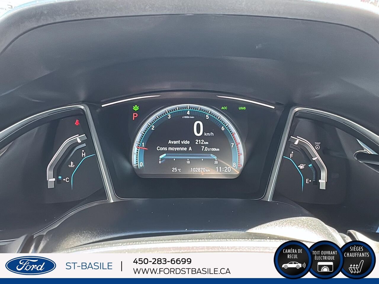 HONDA CIVIC 2018 Argent Saint-Basile-le-Grand - photo #23
