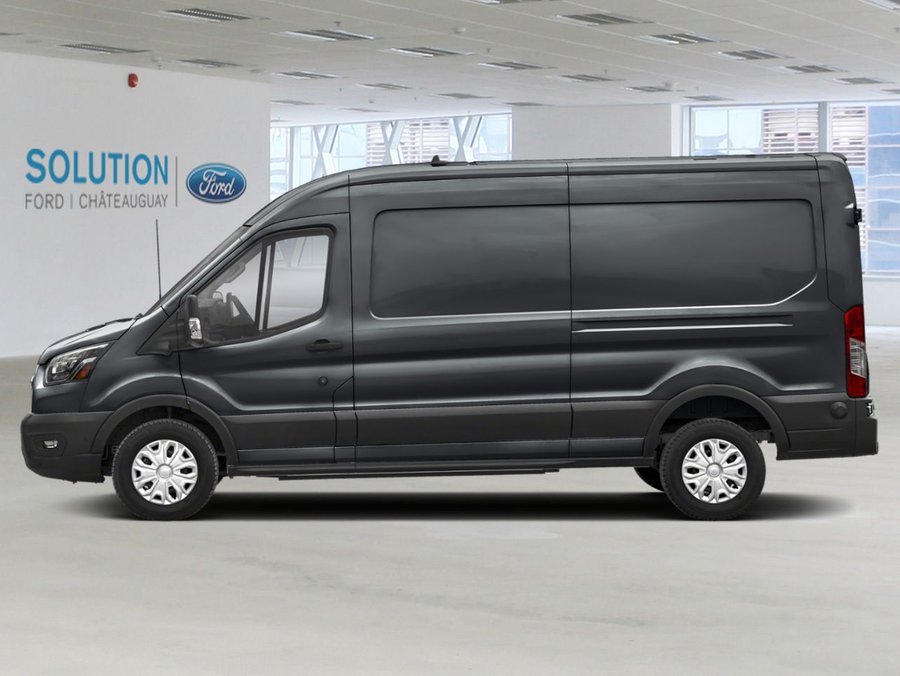 2025 Ford E-Transit Cargo Van Carbonized Grey Metallic