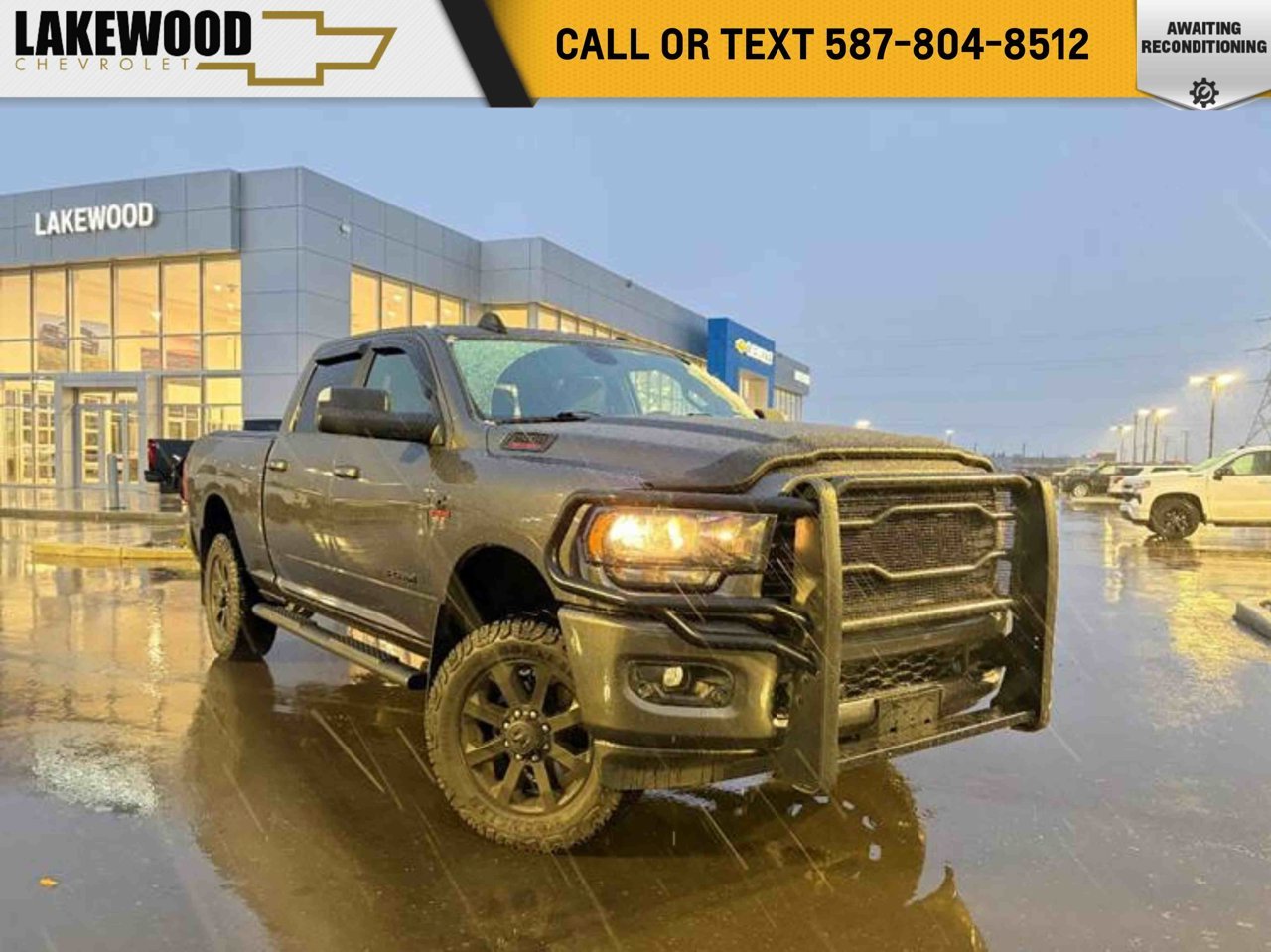 2020 Ram 2500 Big Horn 4x4 Crew Cab 6'4 Box Grey Sherwood Park - photo #0