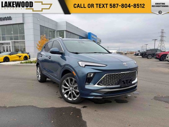 2024 Buick Encore GX Avenir AWD 1.3T | Heated Leather Bucket Seats Blue