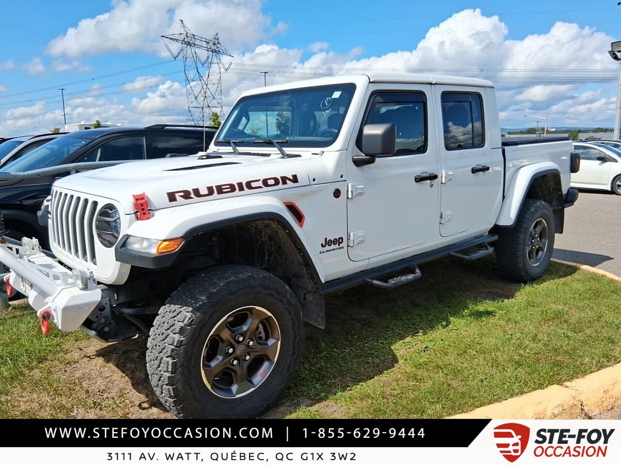 2021 Jeep Gladiator RUBICON CREW CAB White Québec - photo #0