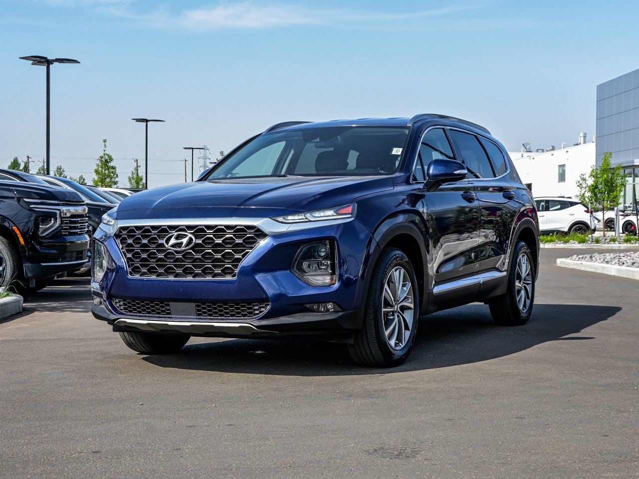 2019 Hyundai Santa Fe 2.4L Preferred AWD Blue Sherwood Park - photo #3