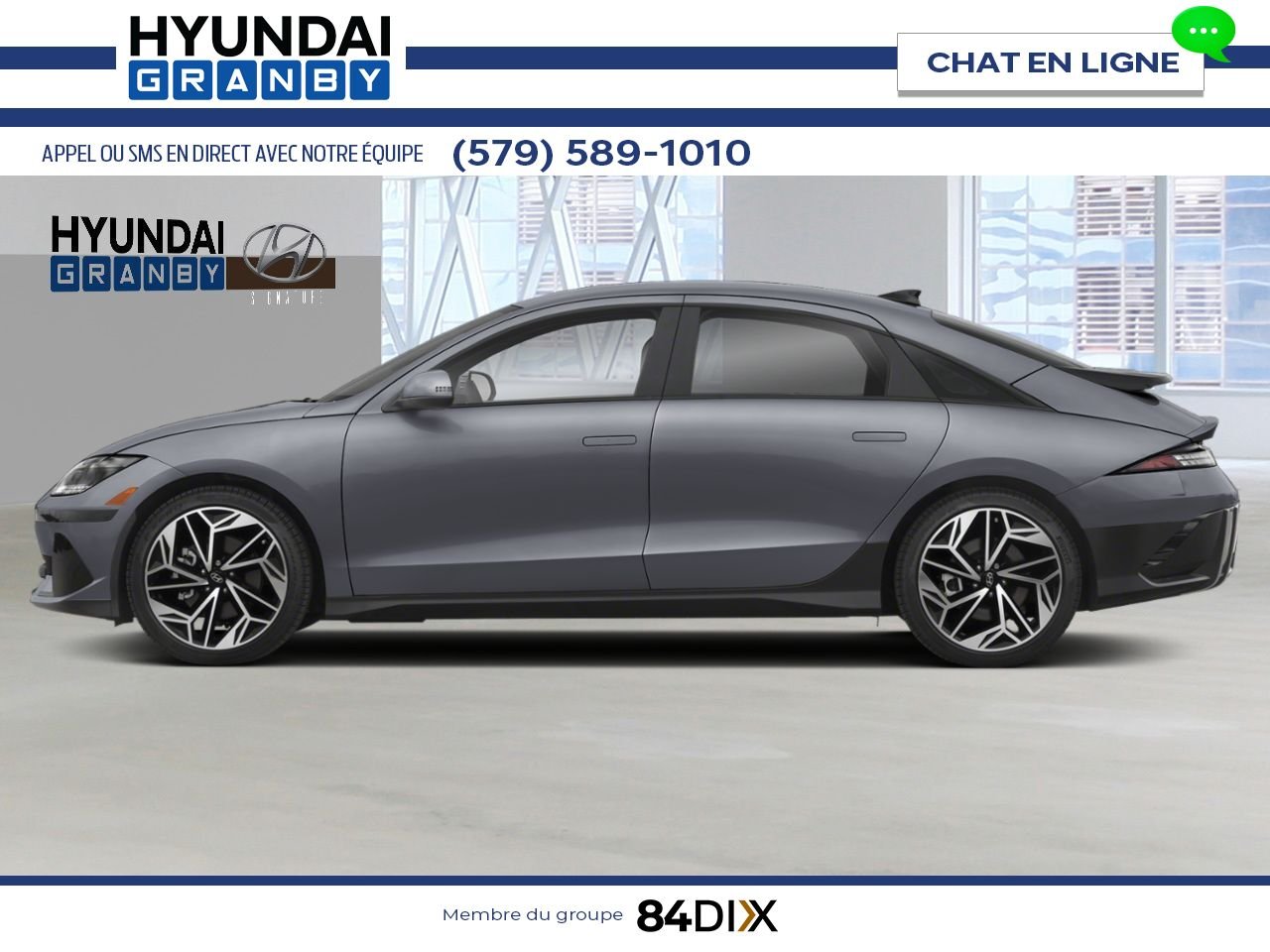 HYUNDAI IONIQ 6 2025 Gris nocturne Granby - photo #2